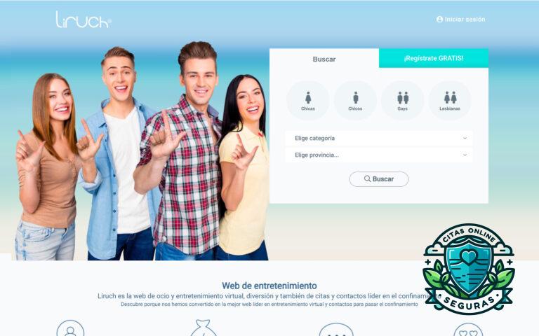 liruch, una web que antes funcionaba y que ahora es una estafa.