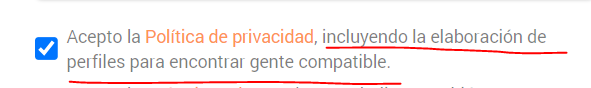 perfiles falsos en loveaholics